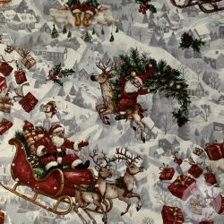 Mit hoz a Mikulás? 160 cm pamutvászon (ME5691)