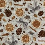   Karácsonyi illatok: fahéj, narancs, toboz, szegfűszeg (ME5695) loneta