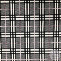 Szürke-fehér, vékony rózsaszín vonallal (ME5709)