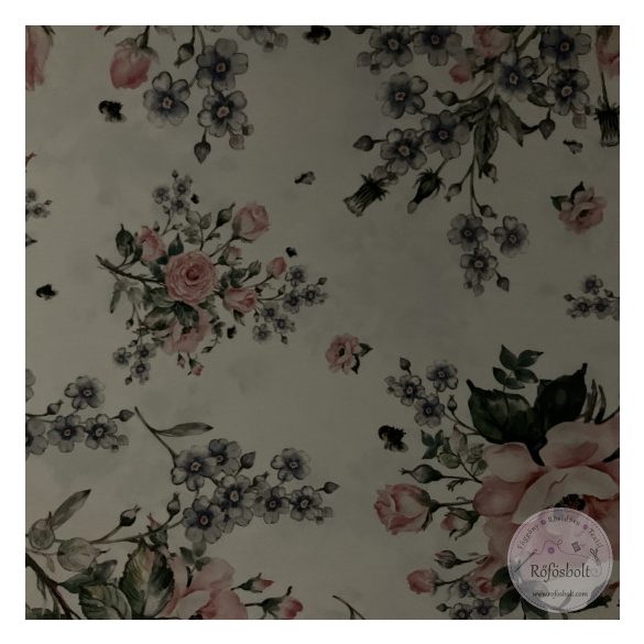 Party: fehér alapon ízléses virág csokrok (ME5711)