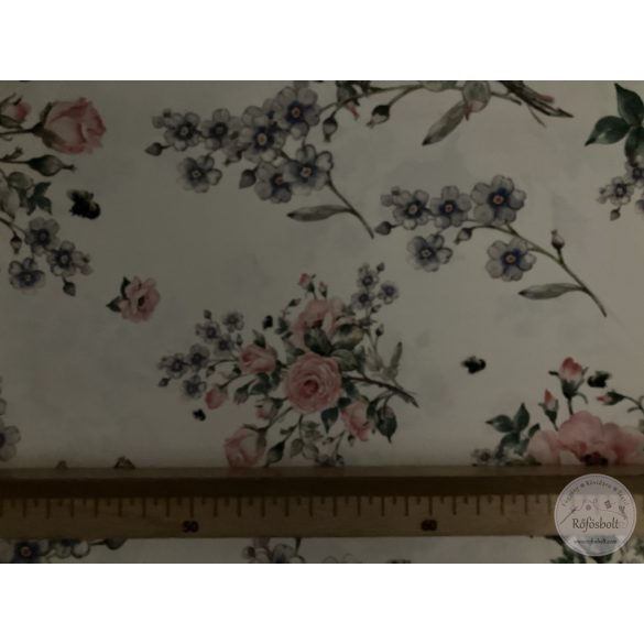 Party: fehér alapon ízléses virág csokrok (ME5711)