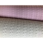 Fonott mintás, steppelt, világos bézs (ME5714)