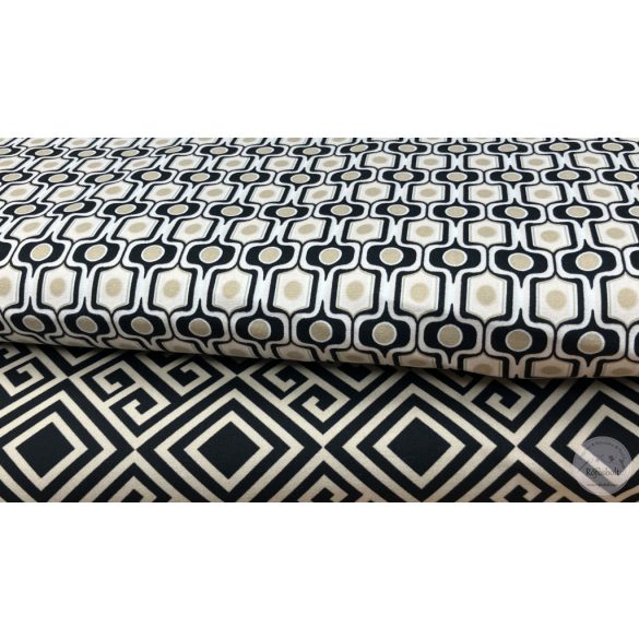 Berber minta fekete-világos bézs-cappuccino színekben (ME5720)