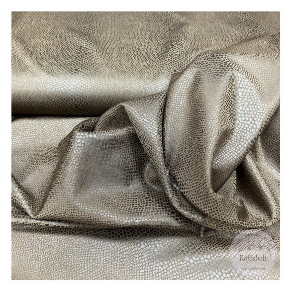 1 m EGYBEN KÉRHETŐ nagyon vagány kígyóbőr mintás, vékony Punto (ME5723)