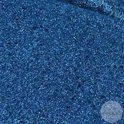 Égkék csillámos dekorháló (ME5756)