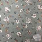 Puha, kellemes zöld háttéren apró virágfejek (ME5762)