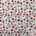 Rózsaszín mesevirágok szürke szárral (ME5768)