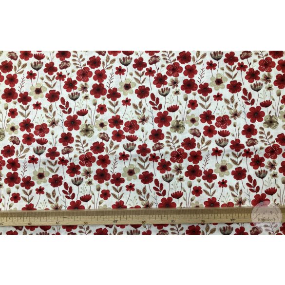 Piros-barna mesevirágok (ME5769)