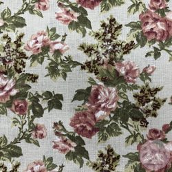 Bézs alapon apró, különleges rózsák (ME5785)