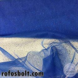 Királykék csillámos tüll (ME735)