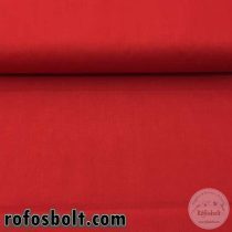 Piros egyszínű pamutvászon (ME951)