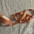 Fáradt narancs-fehér francia kockás