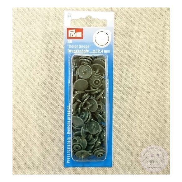 Prym Sötét keki kör alakú műanyag patent 393 109