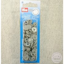 Prym Világos szürke kör alakú műanyag patent (393 124)