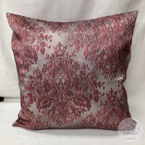 Cappuccino alapon terracotta virág motívum (pp86)