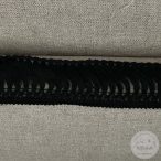 Fekete, dísz szegélyes (r10)