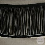 Alul hurkolt, hosszú, fekete (r14)