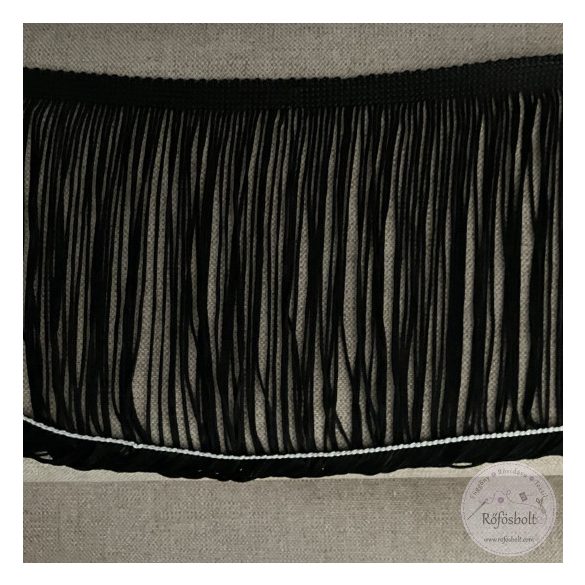 Alul hurkolt, hosszú, fekete (r14)