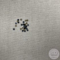 Apró, ragasztható, bronz,gyöngy