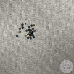 Apró, ragasztható, bronz,gyöngy