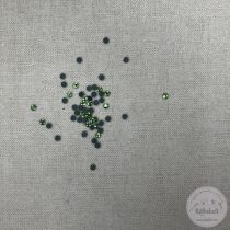 Apró, ragasztható, kiwi színű gyöngy