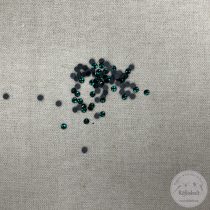 Apró, ragasztható, zöld gyöngy