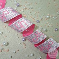 Rózsaszín-lila geometriai minta