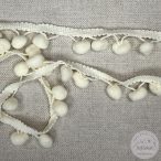 Pompon szalag: vanília