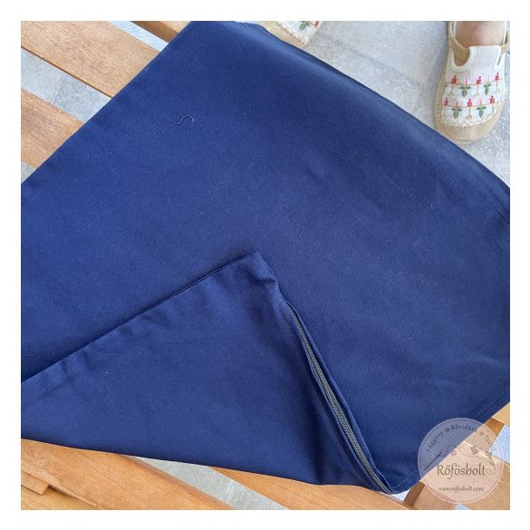 Kispárna huzat: sötétkék