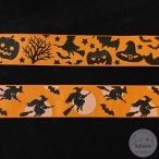 Halloween ripsz szalag, 2,5 cm sz., kétféle (SZ-H1)