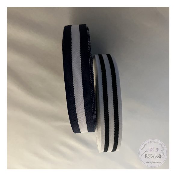 Sötétkék-fehér-sötétkék, 2 cm