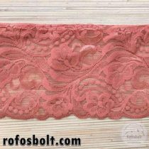 Barack 11,5 cm széles elasztikus csipke (SZCS3)