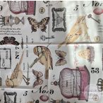 70x70 cm retro mintás asztalközép