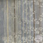   80x80 cm asztalközép rusztikus mintával, puha kék-barna széllel, cakkos széllel (TE18)