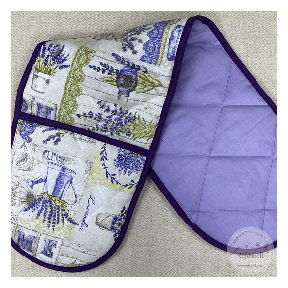 Tepsifogó fül levendula hangulatban