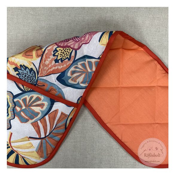 Tepsifogó narancs-türkizben