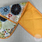 Tepsifogó stilizált gyümölcsökkel