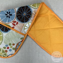 Tepsifogó stilizált gyümölcsökkel