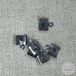 Sötét ezüst végzáró