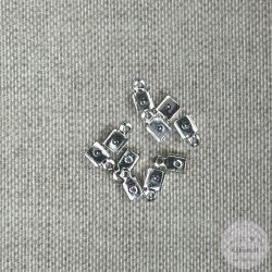 Pici, puha ezüst végzáró