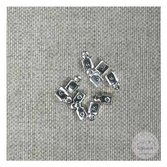 Pici, puha ezüst végzáró