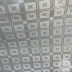 Viaszos vászon: fehér damaszt