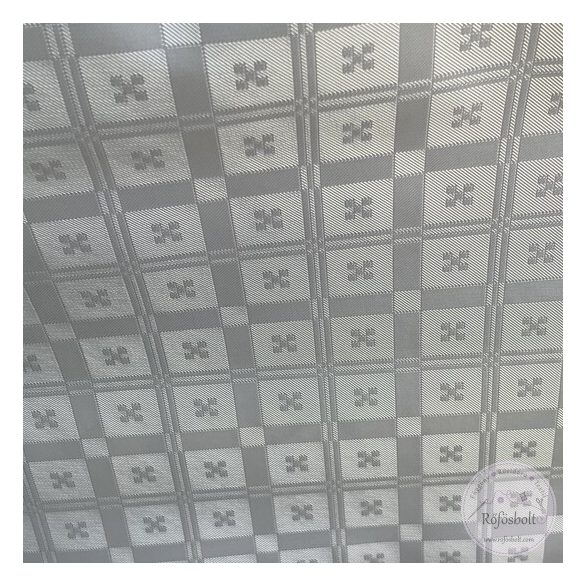 Viaszos vászon: fehér damaszt