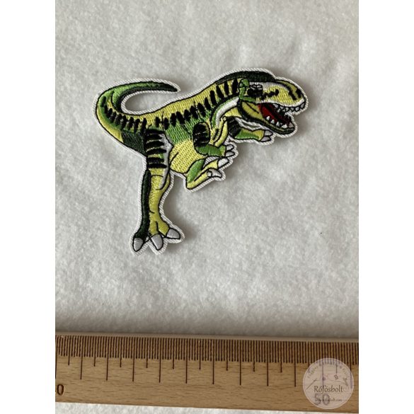 A félelmetes, zöld Tirex, 7,5 x 10,5 cm