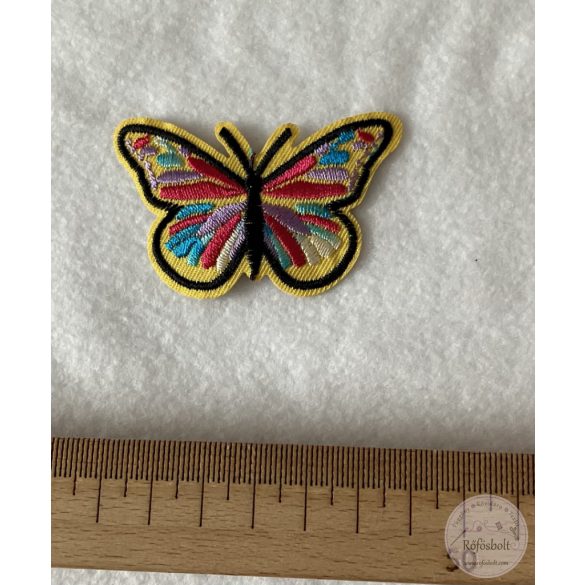 Színes lepkék, 7 x 4,5 cm
