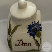 Búzavirágos tartó