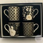 Fekete-fehér-arany, nagy bögrék