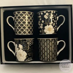 Fekete-fehér-arany, nagy bögrék