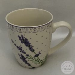 Levendula mintás bögre