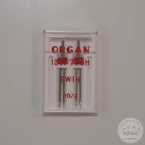 Háztartási varógéptű: ORGAN ikertű 90/2 (2db-os)